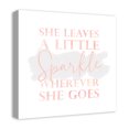 thumbnail image 2 of Creative Products She Leaves A Little Light 20x20 Canvas Wall Art, 2 of 5