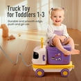 thumbnail image 2 of Play Kitchen Sets for Kids,Pretend Cooking Toys,2 in 1 Kitchen Playset Truck Toy with Food Accessories Kitchen Tools Set,Play Pots,Big Pull Truck for Children Age 3+,Birthday Xmas Gifts for Boy Girl, 2 of 6