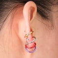 thumbnail image 2 of Clip de oreja de resorte jinwen Aro falso piercing, 2 of 6