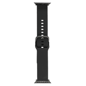 onn Silicone Smart Watch Band 20mm - Black