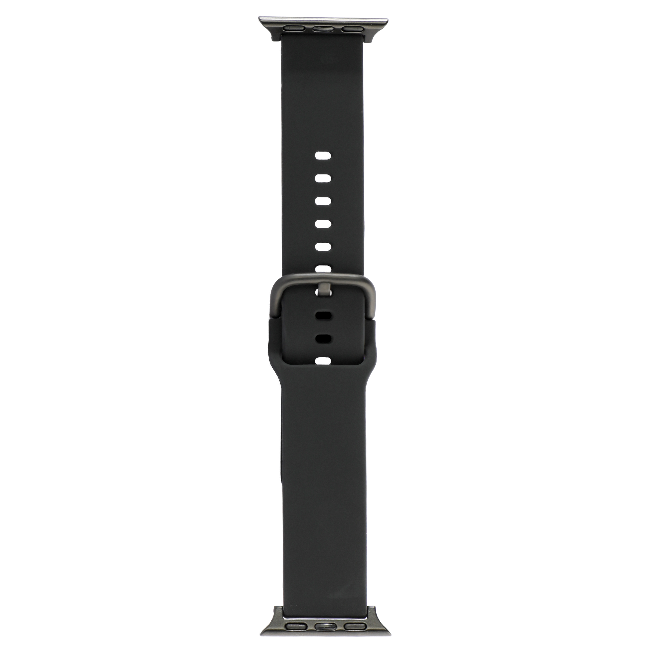 onn Silicone Smart Watch Band 20mm - Black photo 1