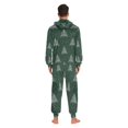 thumbnail image 4 of FORMRS Onesies Pajama for Adults Unisex Hoodie Winter Jumpsuit One Piece Sleepwear, Sizes S-2XL, New Year Tree Pattern, 4 of 7