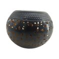 thumbnail image 2 of Farol solar hueco para decoración del hogar, decorativo, impermeable, de metal, regalo, con energía solar Negro, 2 of 9