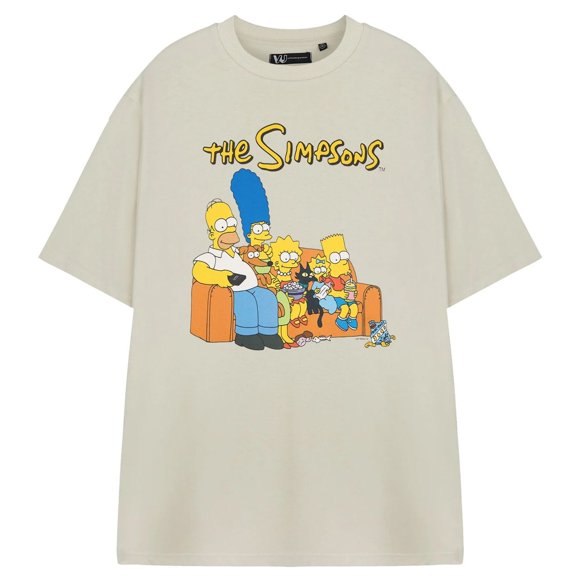 The Simpsons Mens Sofa Short-Sleeved T-Shirt