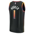 thumbnail image 3 of Men's Fanatics Devin Booker Black Phoenix Suns Fast Break Replica Player Jersey - Statement Edition, 3 of 3