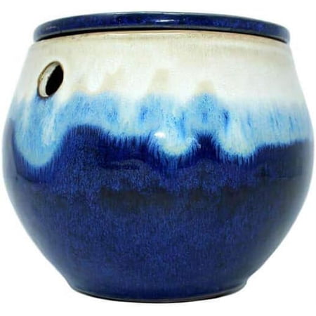 6 inch Teardrop Self Watering (Sky Blue Over Cobalt)