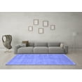 thumbnail image 3 of Ahgly Company Indoor Rectangle Abstract Blue Contemporary Area Rugs, 2' x 3', 3 of 4