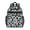 Alien Peace Sign-1, variant on Alien Peace Sign Iridescent Pattern Backpack for School, Cute School Bag with Adjustable Shoulder Straps and Padded Back, 15.25"x11.5"x5.25"