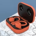 thumbnail image 4 of Oggfader Wireless Earbuds New TWS Bluetooth 5.0 Earphones Charging Box Wireless Headphone Stereo Sports IPX6 Earbuds Headsets With Microphone Orange, 4 of 5