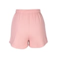 thumbnail image 4 of Plus Size Pants For Women Trendy Women's Fashion Casual Spring And Summer Solid Color Loose Fitness Running Shorts Swim Shorts Baseball Pants,Pink,XXL, 4 of 5
