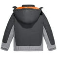 thumbnail image 5 of Wantdo Boy's Insulated Waterproof Snow Coat Kid's Winter Jacket Grey 14/16, 5 of 7