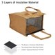 thumbnail image 4 of Bolsa Aislante Impermeable para Almuerzo Bolsa Bento de Película de Aluminio Engrosada Portátil para Viajes Senderismo Trabajo Escuela Picnic ANGGREK  Otros, 4 of 8