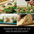 thumbnail image 6 of LEGO Architecture Great Pyramid of Giza Set 21058, Home Décor Model Building Kit, Creative Gift Idea, 6 of 9