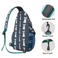 thumbnail image 3 of Alpaca Unicorn Hybrid Backpack - Magical & Dreamy Hiking Backpack, 3 of 6