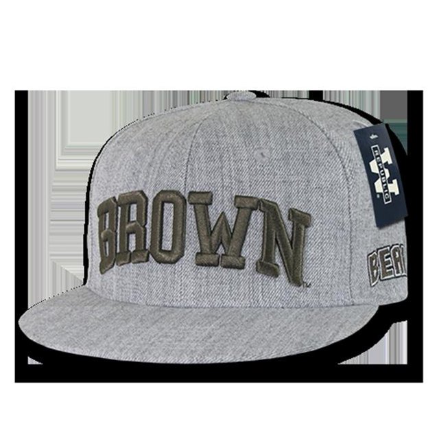 W Republic Game Day Snapback Brown University- Heather Grey