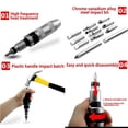 thumbnail image 2 of Oubit 13 piezas Juego de Destornilladores de Impacto, Puntas de Destornillador de Impacto para Trabajo Pesado, Kit Extractor de Tornillos Herramientas Manuales con Estuche de Almacenaje, 2 of 9