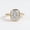 Rose Plated, variant on Solitaire Cushion Cut Diamond Engagement Ring, Stackable Ring, April Birthstone Ring, Minimalist Ring, Solitaire Diamond Ring, Handmade Jewelry