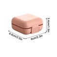 thumbnail image 3 of Foqnuq Compact Portable Pill Organizer Box with Silicone Seal, Travel Medication Storage Case for Weekly Drug Sorting, Double-Sealed Design for Freshness, 3 of 4