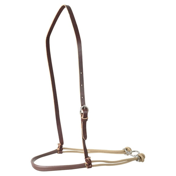Martin Saddlery Nylon Rope Shrink Wrap Noseband Tan