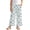Blue White Daisy Floral, variant on Girls Wide Leg Ruffle Pants High Waisted Palazzo Pants with Pockets Flowy Trousers Comfy Fall Outfits for 13-14 Years Teen, Lily Floral Blue