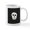 White, variant on CafePress - Green Skeleton Face Stripes Mug - 11 oz Ceramic Mug - Novelty Coffee Tea Cup