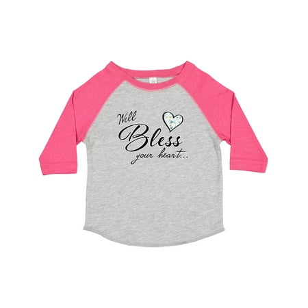 

Inktastic Well Bless Your Heart with Calico Print Gift Toddler Boy or Toddler Girl T-Shirt