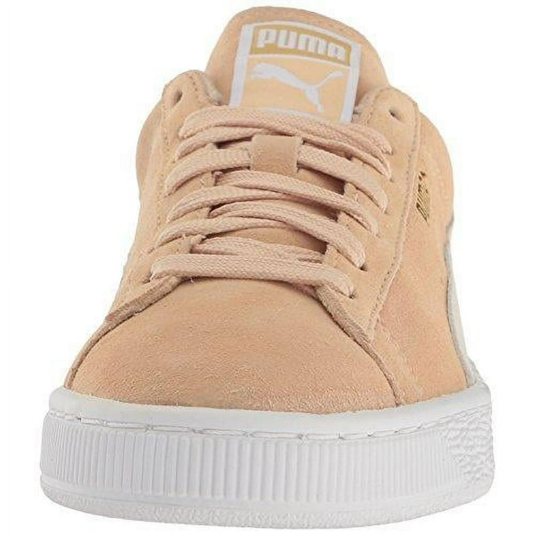 PUMA Suede Classic Stripes Women Adult shoe size 7 Casual 355462 49 Natural Vachetta Whisper White Walmart