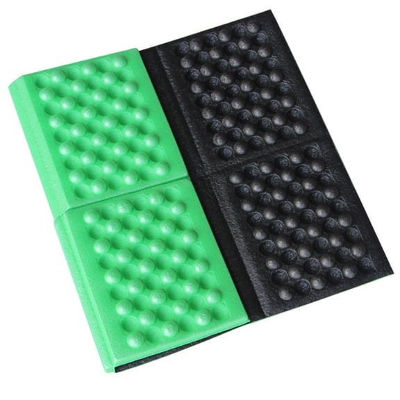 Partheme Portable Lightweight Mini Waterproof Folding Mat, Foam Sitting Pad for Outdoor Activities, Foldable Kneeling and Seat Cushion for Comfort, Green