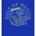 thumbnail image 5 of Gulf of Mexico Forever Vintage Skeleton Youth Royal Blue Long Sleee Hoodie-Medium, 5 of 6