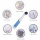 thumbnail image 5 of Cepillo de limpieza eléctrico profesional, depurador sónico potente, pieza de limpieza de polvo, depurador eléctrico cómodo, cocina y baño Suministros de limpieza para el hogar Blanco negro Naiovety HA023989-03, 5 of 6