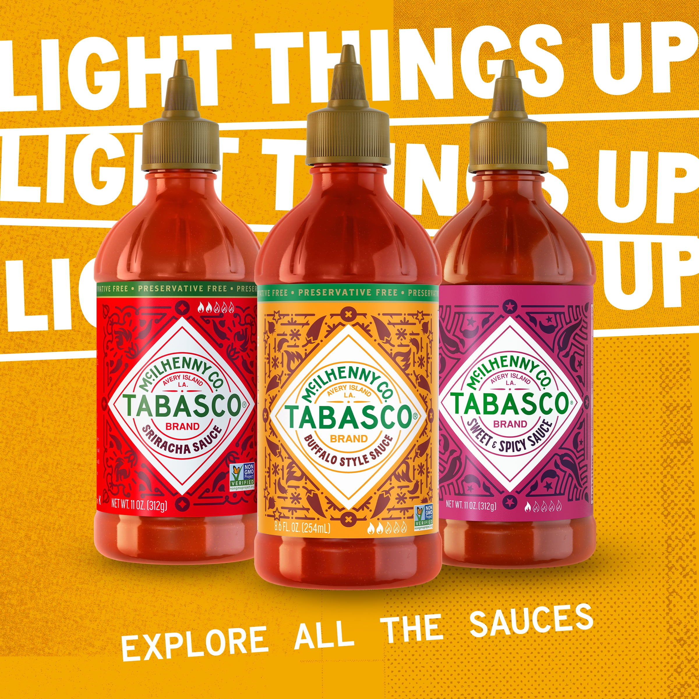 Tabasco Salsa Picante, Hot Sauce, 8.6 fl oz Regular Plastic Bottle