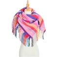 thumbnail image 3 of Foulard d'Hiver pour Femmes Mode Hiver Femmes Foulard Colorée Décontractée Foulard Carrée à Pompons Châle Foulard pour Femmes Foulard d'Hiver pour Femmes Hiver Foulard d'Hiver pour Femmes, 3 of 5