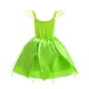 thumbnail image 3 of Vestido de elfo infantil, vestido de princesa campanilla, vestidos cos, vestidos para niños, 3 of 5