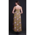 thumbnail image 2 of Bimba Floral Printed Adjustable Spaghetti Strap Long Maxi Dress Summer Beachwear-X-Small, 2 of 5
