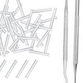 thumbnail image 6 of 50 Pieces Ingrown Toenail Corrector Strips Curved Toenail Corrector Toenail Correction Tool Comfortable Toenail Straightener Strip SPA, 6 of 8