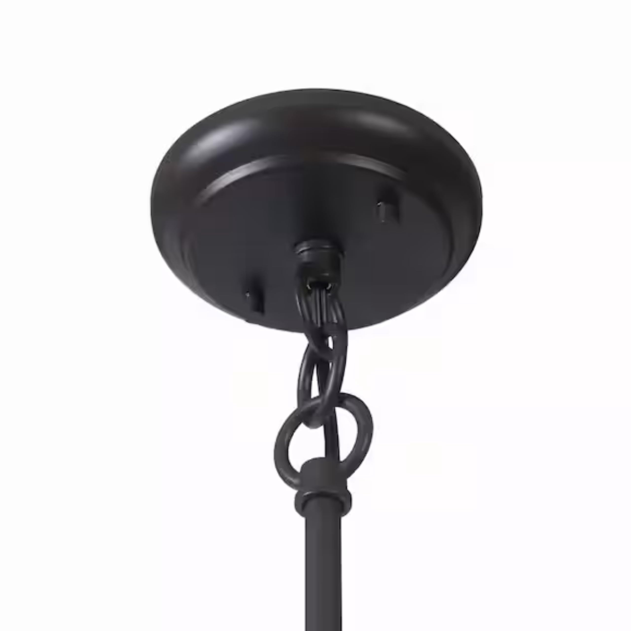 10'' Outdoor Pendant Light Fixture, Adjustable Mini Hanging Ceiling Light in Dark Brown Aluminum, Downward Lighting, LED-Compatible, Weather-Resistant