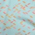 thumbnail image 1 of oneOone Rayon Sky Blue Fabric Geometric Craft Projects Decor Fabric Printed By The Yard 56 Inch Wide-ZI, 1 of 5
