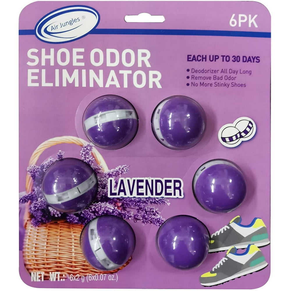 Air Jungles Odor Deodorizer Balls for Shoes, Gym Bags, Drawers, and