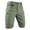 Army Green, variant on Conairie Cargo Shorts for Men Vintage Elastic Waist Relaxed Fit Work Out Shorts Breathable Summer Outdoor Tactical Shorts No Belt Army Green L