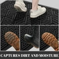 Personalized Camping Doormats Black And White Camper Mat RV Rugs For