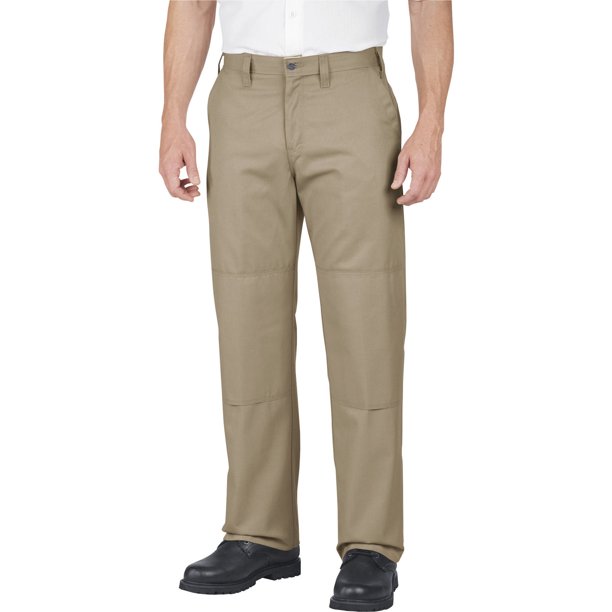 Dickies Mens Industrial Double Knee Pants, 40W x 30L, Desert Sand