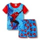 Enfants garçons pyjamas été coton à manches courtes hauts pyjamas pyjamas ensemble dessin animé Spiderman vêtements de nuit pour Enfants – image 4 sur 5