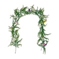thumbnail image 1 of Artificial Simulated Flower Vine Decorative Rattan for Indoor Outdoor Use, 68.9 Inch Plastic Hanging Garland, 1 of 6