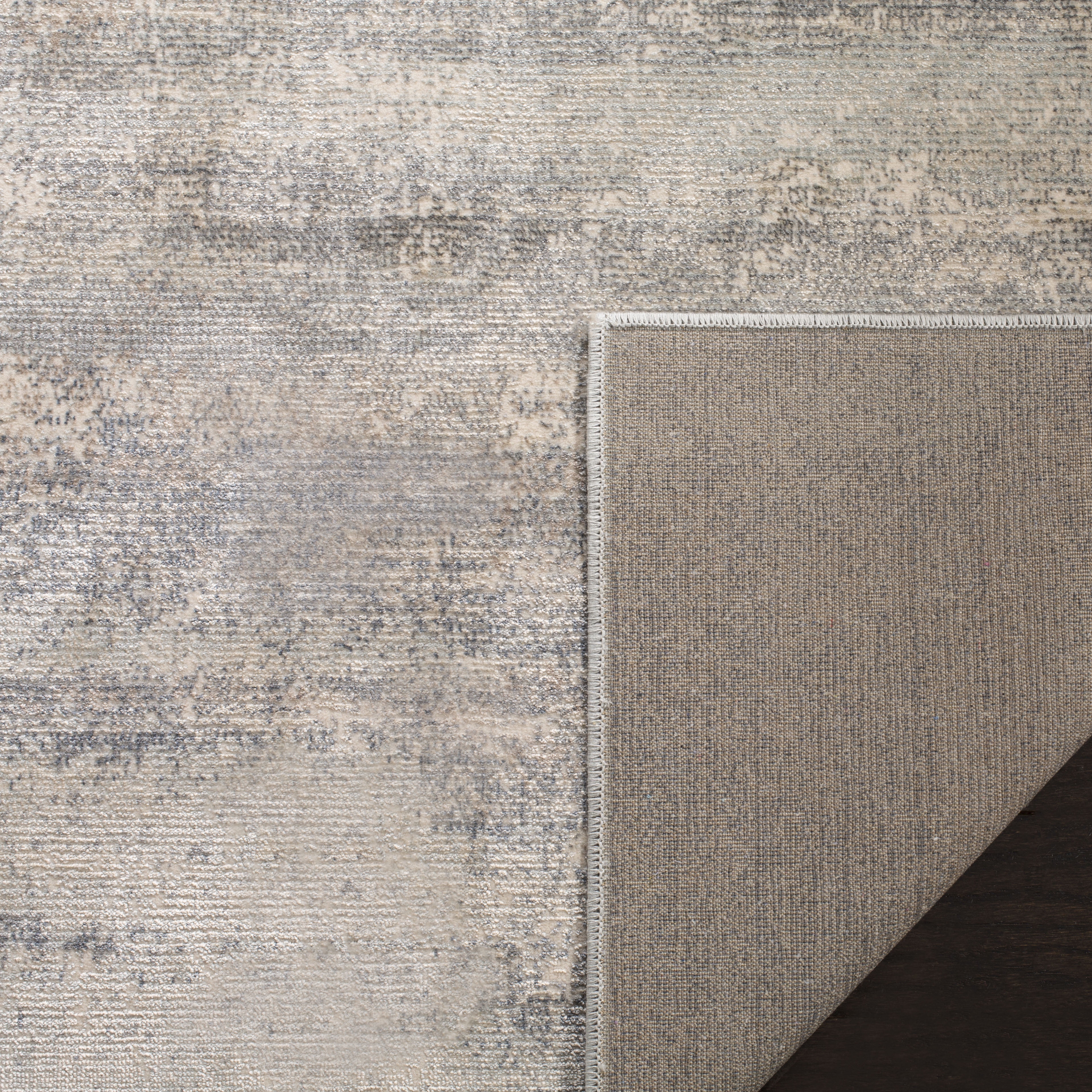 SAFAVIEH Noble Wynonna Abstract Area Rug, Light Blue/Ivory, 8' x 10'