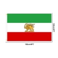 thumbnail image 2 of Darzheoy Old Historic Iran Iranian Flag with Lion Sun Crown 4x6 FT and Former Iranian Flags with 2 Brass Grommets, Sturdy Double Stitched and Premium Polyester, 2 of 9