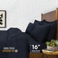 thumbnail image 3 of Enviohome King Size 7-Piece Microfiber Comforter Set, Down Alternative, Ultra-Soft, Navy, Bed In a Bag, 3 of 6