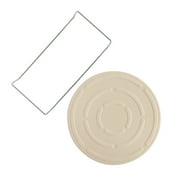 Nordic Ware 2-Piece Pizza Bakeware Set with 13 Ceramic Pizza Stone and Steel Wire Holder