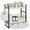 White, variant on Gijjgole 2-Tier Bathroom Counter Organizer with Drawer and Basket, Wood Countertop Organizer for Storage, Skincare Organizers for Vanity, Counter Shelf for Bathroom Organization
