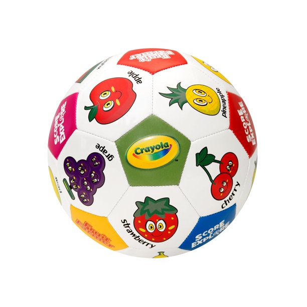 Balón de Fútbol Crayola CRAY85BL Frutas Talla 5 Unisex Niños
