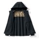thumbnail image 4 of Fiudx Sudadera Capuchino para Hombre, Elegante Blusa de Manga Larga, Informal, con Bolsillo, para Uso Diario, Estilo Moderno, Se Recomienda Lavar a Mano, Poliéster., 4 of 7